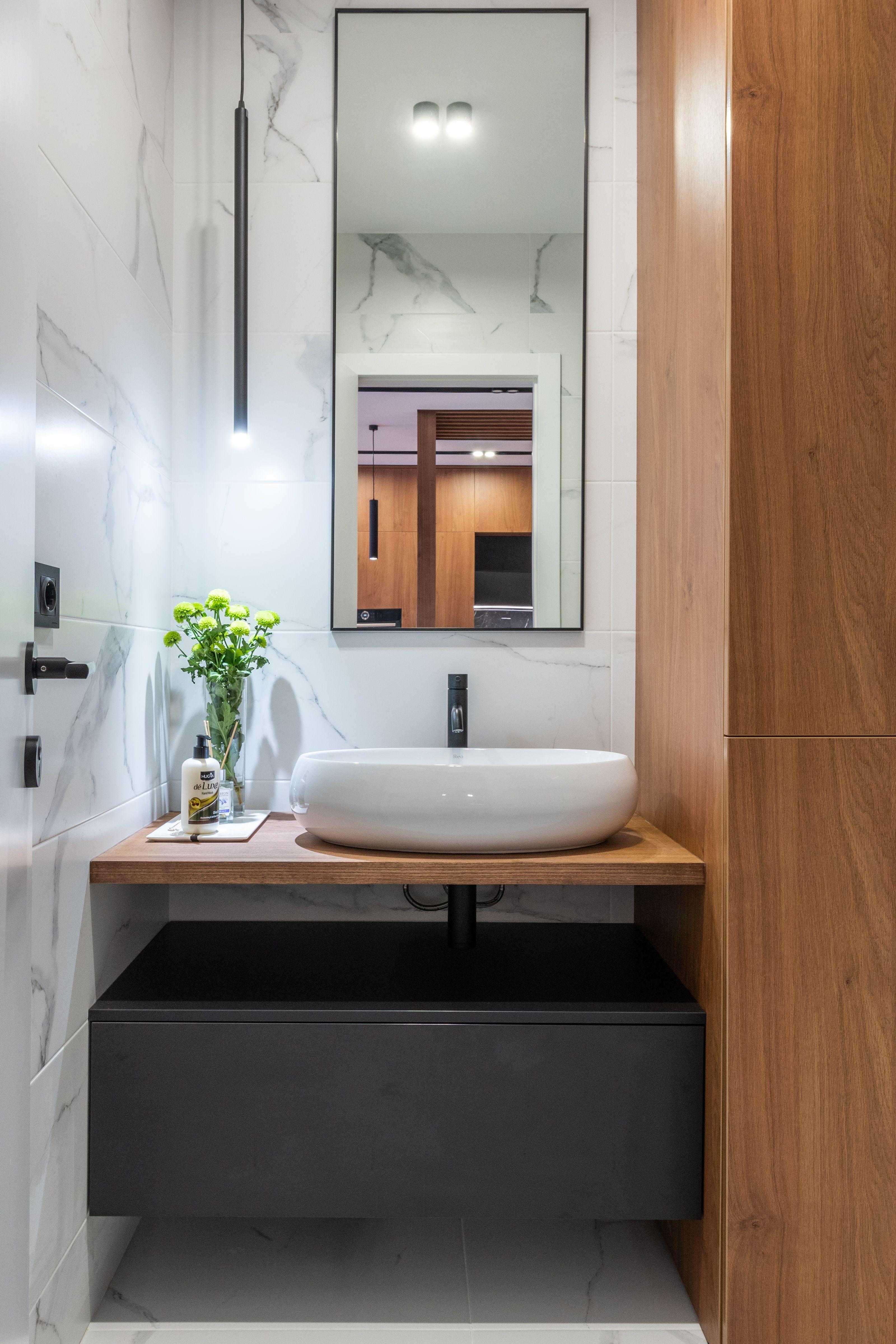 Salle de bain minimaliste Maroc